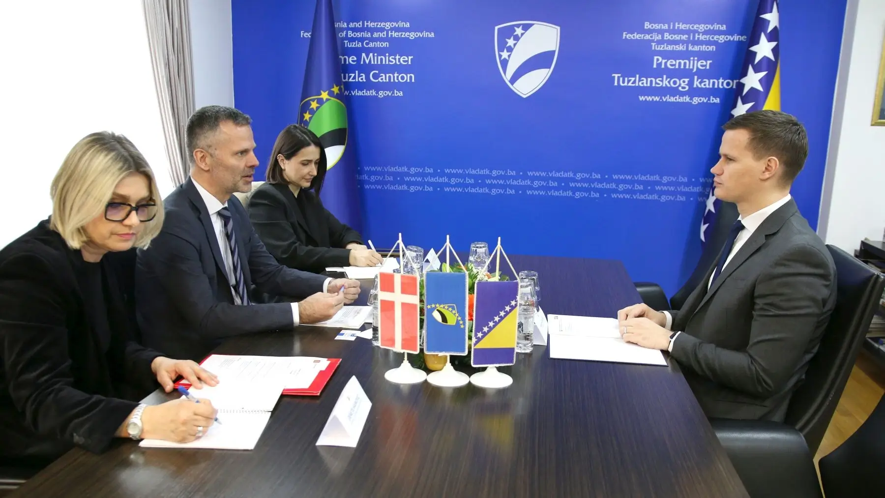 Premijer Halilagić ugostio ambasadora Kraljevine Danske u BiH